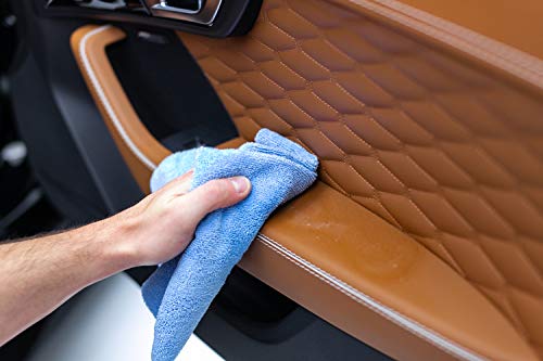 The Rag Company - Edgeless 300 - Microfiber Detailing Towels, Perfect for Removing Polishes, Sealants, and Glaze; Great for Interior Cleaning and Dirty Jobs; 300GSM, 16in x 16in, Light Blue (10-Pack) - color: Light Blue