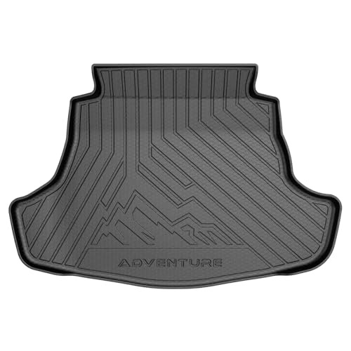 Powerty Trunk Mat for 2018-2025 Toyota Camry & 2019-2022 Toyota Avalon Accessories, All Weather TPE Cargo Liner Replacement for 18-25 Camry Hybrid/L/LE/SE/TRD/XLE/XSE &19-22 Avalon - size: Cargo Mat|For|18-25|Toyota Camry