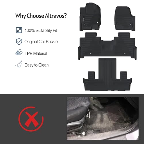Large Cargo Liners Custom Fit for 2024 2025 Mazda CX90, Foldable Trunk Mat for 2024 Mazda CX-90, TPE All Weather Waterproof Rear Cargo Mat Easy to Clean-Black - size: 2024 2025 Mazda CX90 Cargo Liner