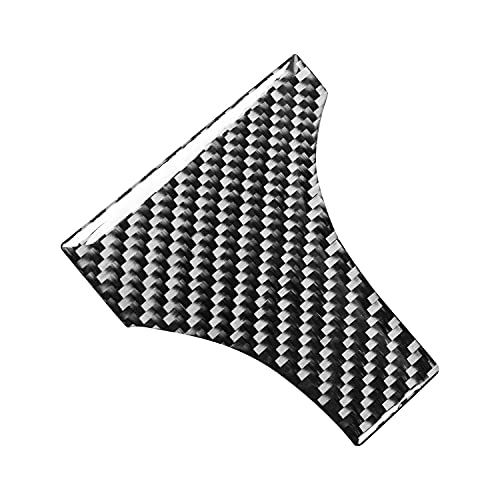 Car Interior Decals Headlight Switch Panel Cover Carbon Fiber Accessories Trim Sticker Compatible with Ford Mustang GT Shelby 2005 2006 2007 2008 2009 3PCS - color: Headlight Panel-black
