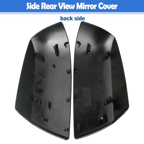Osompar Gray Outer Rear View Mirror Cover Cap Front Driver Passeger Side for Toyota Tundra 2007-2021 Toyota Sequoia - color: Gray