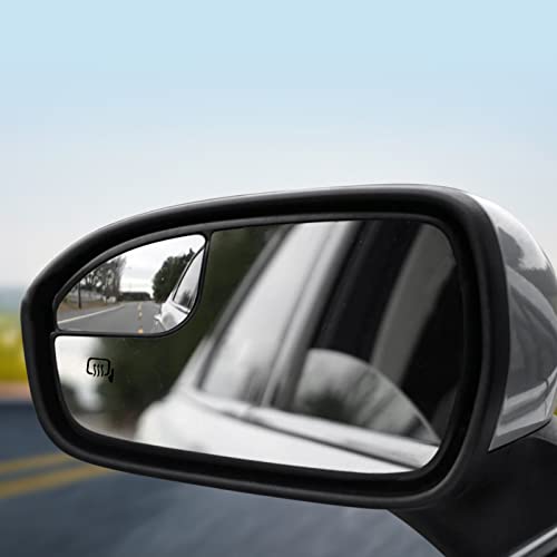 BDFHYK Mirror Glass Compatible with Fusion 2013-2020 Blind Spot Side View Convex Mirror Glass with Rear Holder, Replaces DS7Z17K707F, DS7Z-17K707-F, Heated (Left Side) - size: Left Driver Side, style: 2013-2020 Fusion