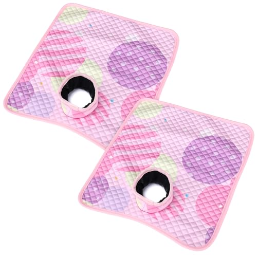 Car Seat Potty Training Protector, Waterproof Car Seat Liner with Anti-Slip Backing, Machine Washable Car Seat Cover for Baby Toddler Carseat, Stroller (Pink, 2PC) - color: Pink