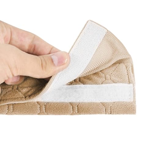 WSSROGY 24 Inch Long Car Seatbelt Cover, Soft Comfort Seatbelt Protector Pads Strap Protecting Neck Shoulder Clothes for Car SUVS Truck (Beige) - color: Beige