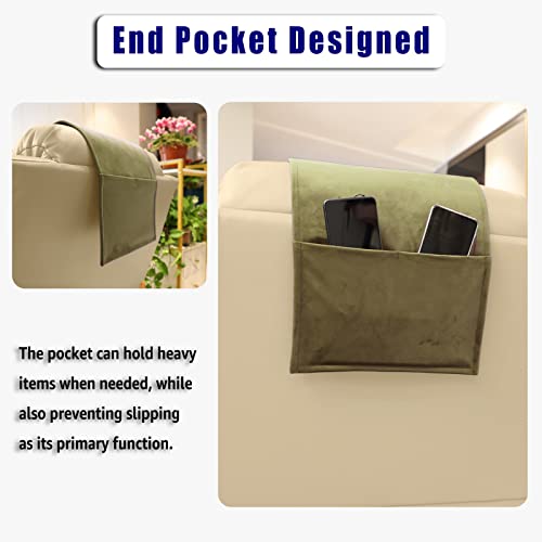 Non-Slip Head Pillow for Recliners - Neck Support Cushion with Velvet Cover for Pain Relief at Home, Office and Travel (Camel) - color: Camel