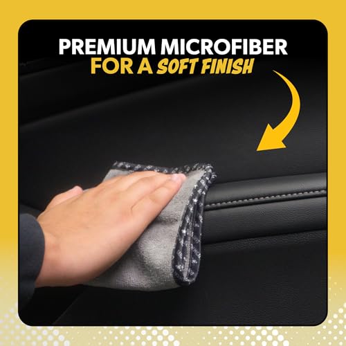 Chemical Guys AllSwipe Multi-Purpose Microfiber Towels for Cars Microfiber Cleaning Cloth Gray Drying Towels Car Detailing for Wash Interior and Glass, 14 x 12 Inch - 6 Pack - size: 6 Pack