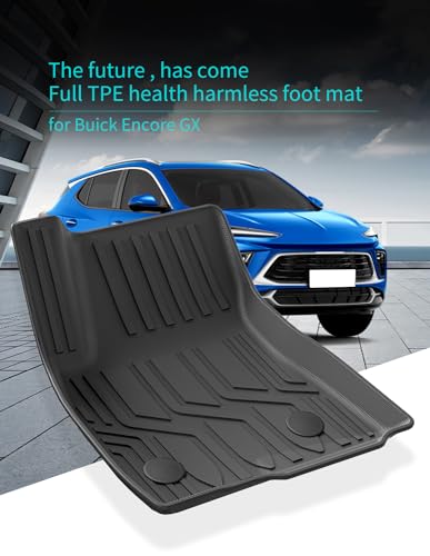 SMABEE Cargo Liner Fit for 2024-2026 Buick Encore GX All Weather TPE Trunk Mat Boot Liner Protective Pads Anti-Slip Waterproof Interior Accessories (Cargo Mat Only Fit the Rear Deck in Upper Position) - size: Cargo Mat