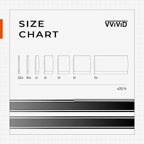 VViViD Gloss Silver Chrome Air-Release Vinyl Adhesive Tape Roll (1 Inch x 25ft) - color: silver, size: 1" x 25ft