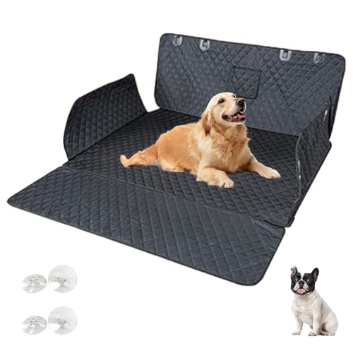 SUV Cargo Liner for Dogs, 200 * 135cm Pet Dog Car Seat Cover with Side Flaps for SUVs Backseats, Dog Car Trunk Seat Protector Cover Mat for Universal Car Trunk Pet (79inch*53.14inch)