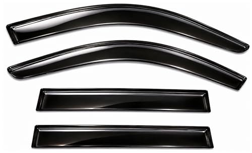 2024-2026 Tape-On Rain Guards for Mazda CX-90 & CX-70 Side Window Visor Deflectors Turbo S Select Preferred Plus Premium Tinted Vent Shades CX90 CX70 2025 - size: For Mazda CX-90 & CX-70 2024-2026