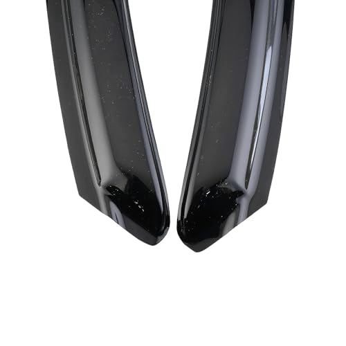 Tape-On Side Window Visor Deflectors for 2016-2022 Honda Pilot 4 Piece Set Smoke Tinted Rain Guards Shield Shade 94557 - size: 2016-2022 Honda Pilot