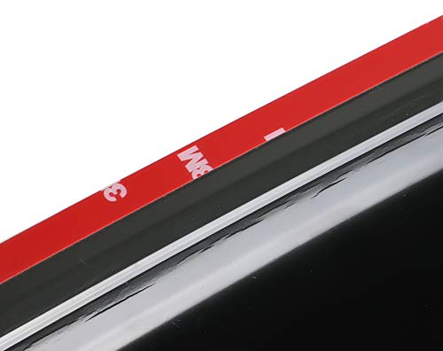 Side Window Visor Wind Vent Deflector, 4pcs Out-Channel Tape-On Nice Sun Rain Guards Set fit for 2007-2014 Chevrolet Tahoe, 2007-2014 GMC Yukon (Not Fit Yukon XL Model) 94514 - size: Chevy Tahoe/Yukon 2007-2014