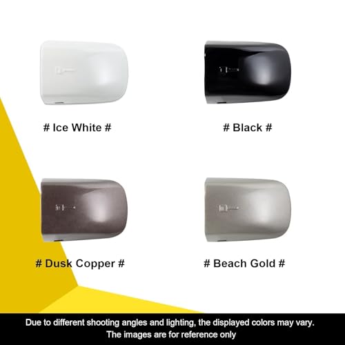 Car Door Handle Cover Cap Compatible With Volvo 07-16 S80/04-10 S40/09-17 XC60/08-16 XC70/08-15 V70/10-13 C30/06-13C70/05-12 V50 39998270 Door Key Cover Handle Accessories Lock Cap Beach Golden - color: Beach Golden Front Left driver's side