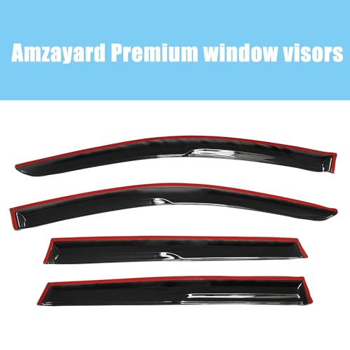 Window Visors Rain Guards for Honda CRV 2017-2022 Side Car Window Deflectors Vent Visor Sun Shade SUV Accessories 4PC Smoke Tinted - size: For Crv 2017-2022