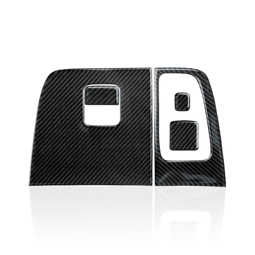 Car Carbon Fiber Decal Center Console Lower Panel Sticker Cover Interior Trim Decal for Chevrolet Silverado/GMC Sierra 1500 2500HD 3500HD 2014-2018 Accessories - color: Center Console Lower Panel