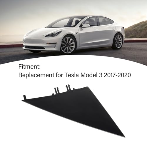 Rearview Mirror Triangle Plate Side Door Mirror Triangle Panel Cover Replacement for 2017 to 2020 (Right ()) - size: Right (2287.3014)