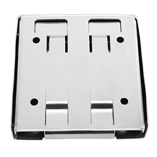 DasMarine 1 PC Stainless Steel Adjustable Folding Down Drink Holder Cup Holder for Marine/Boat/Caravan/Car (1 PC)