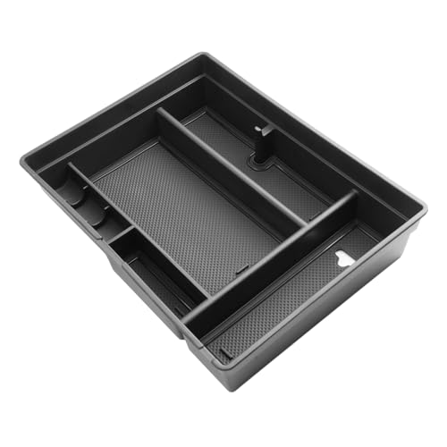 SKTU for 2021-2024 Nissan Armada/ 2022 2023 2024 Infiniti QX80 Center Console Organizer 2024 QX80/ 2024 Armada Console Tray 2023 2024 Armada Accessories (Front Driver's Row) - color: 2021-2024 Armada / 2022-2024 QX80 B