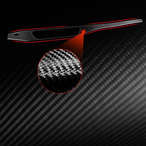 NVCNX Real Carbon Fiber Compatible with Audi B9 A4 S4 2017-2025 / A5 S5 RS5 2018-2025 2019 2020 2021 2022 2023 2024 Dash Center Co-Pilot Side Panel Trim Cover Sticker Decal Exterior Accessories 1PC - color: Dash Center Co-pilot Side Panel Trim