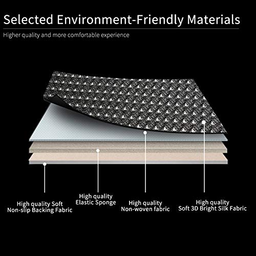 Auto Newer Luxury Breathable Car Seat Cover Fit Four Seasons, Universal Front of Car Seat Cushions, Bottom Seat Covers of Full Wrapped Edge,Universal Fit for 95% Cars,SUV(Black+Grey,2PCS) - color: Black+Grey-2PCS