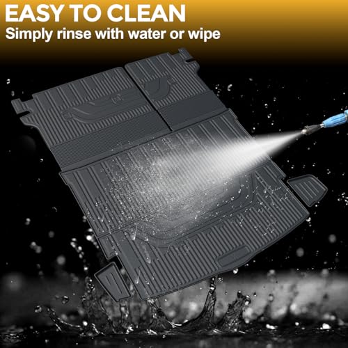Cargo Mat for Nissan Rogue 2026 2025 2024-2021 Accessories, Full Coverage All Weather Trunk Cargo Liner with Backrest Protectors & Storage Mats