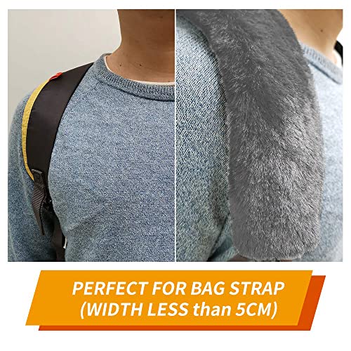 4Pack Seatbelt Covers for Kids,Seat Belt Cushion Cover,Infant Baby Car Seat Neck Shoulder Strap Pads,Soft Newborn Carseat Stroller Straps Covers Accessories(Grey) - color: Grey