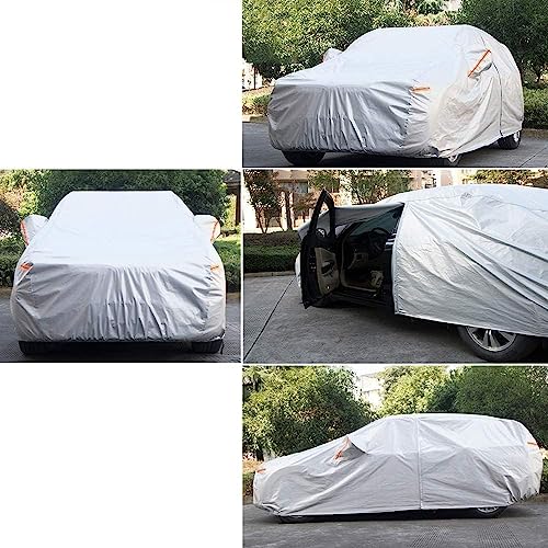 Kayme 6 Layers SUV Car Cover Custom Fit for Chevrolet Chevy Equinox (2005-2025) Waterproof All Weather for Automobiles, Outdoor Full Cover Rain Sun UV Protection.Silver - size: 16. Custom Fit Chevrolet Equinox