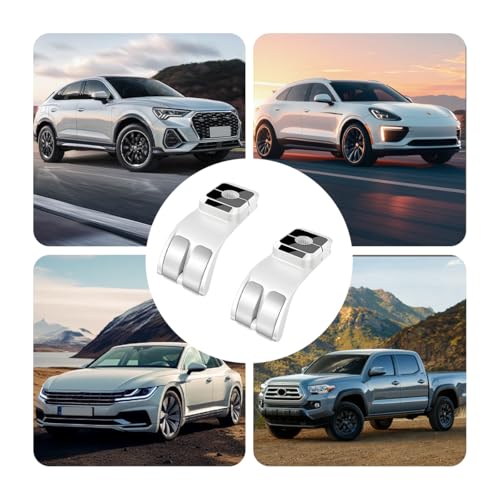 SWPHRT Car Seat Headrest Hook, Multifunctional Vehicle Backseat Storage Hanger for Purse Handbag Hat, Automotive Seat Back Bag Groceries Holder Hook, Universal for Truck SUV Sedan (White) - color: White