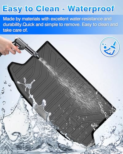 Cartist Floor Mats for Kia Soul 2020-2025 2026, All Weather Cargo Liner for Soul Accessories, Heavy Duty Car Mats, Car Accessories (Only Fit The Upper Floor of The Trunk) - size: 3)Kia Soul【20-26】