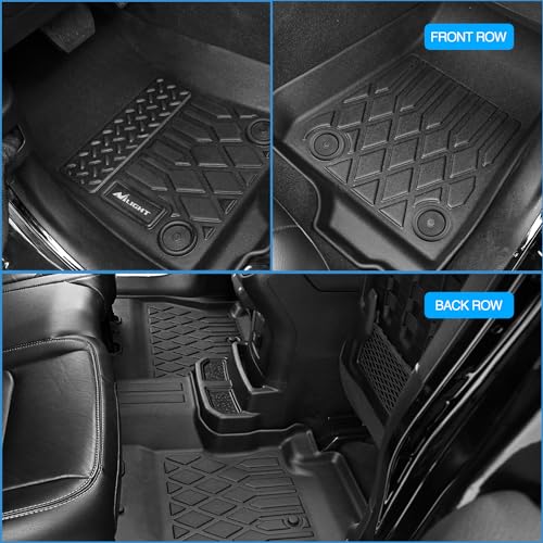 Nilight TPE Floor Mats for Chevy Malibu 2016 2017 2018 2019 2020 2021 2022 2023 2024 2025,All Weather Custom Fit Heavy Duty Floor Liners - color: 2016-2025 Chevy Malibu