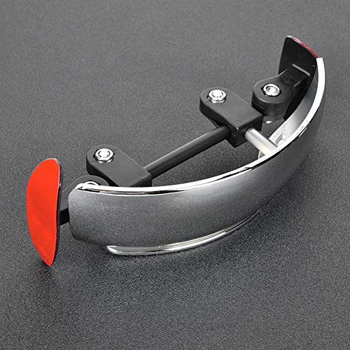 Motorcycle Blind Spot Rear Mirror Motorcycle Wide Angle Rear View Mirror 180° 180 Degree Motorcycle Safety Mirror For Motorcycle Windshield