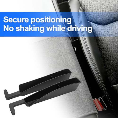 2-Pack Car Seat Gap Filler, Universal Fit Seat & Console Gap Plug, Durable Car Crevice Blocker to Stop Phones, Wallets & Small Items from Dropping (2)