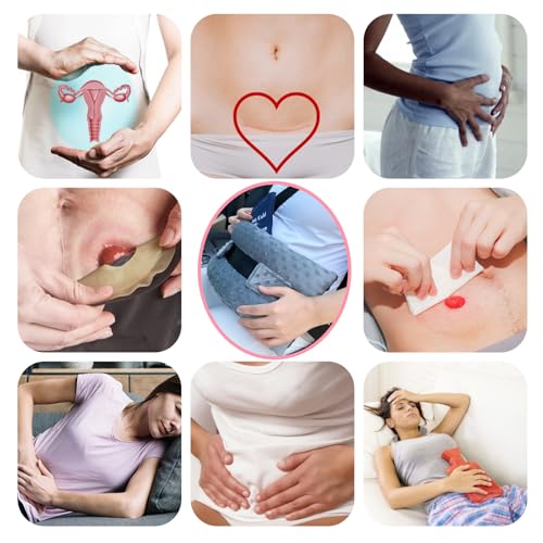 Hysterectomy Seatbelt Pillow Hysterectomy Recovery Must Haves Post Surgery Abdominal Pillows with Ice/Hot Pocket for Tummy Tuck C-Section Recovery Gifts Minky Dot Dark Gray - color: Minky Dot Dark Gray