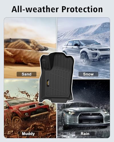 Floor Mats & Trunk Mat Custom for Jeep Grand Cherokee & Dodge Durango 2016-2021/Grand Cherokee WK 2022 (Not for L) All Weather TPE Rubber Cargo Liner Automotive Full Set Accessories- Black - size: For Jeep Grand Cherokee 2016-2021
