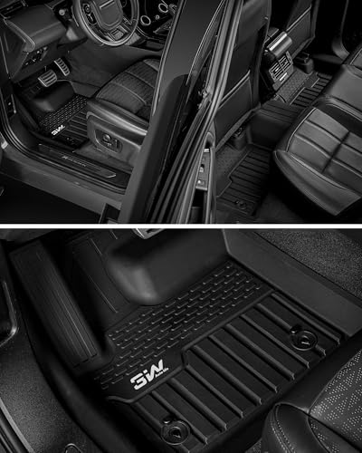 3W Floor Mats & Cargo Liner Fit for 2024-2025 2026 Chevrolet Chevy Equinox EV (Non Fuel), TPE All Weather Custom Fit for Chevrolet Equinox EV (Non Fuel) Accessories Full Set Car mats,Black - size: Chevy Equinox EV 24-26 Floor&Cargo Mat