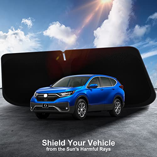 Car Sun Shade for 2017 2018 2019 2020 2021 2022 Honda CRV Windshield Sun Shade, Sun Visor Windshield Cover for CRV Front Window Sunshade Foldable Auto Interior Accessories UV Block to Keep Cool - size: For 2017-2022 Honda CR-V