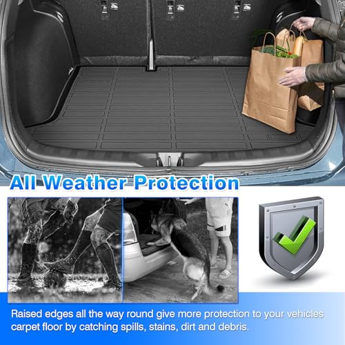 Cartist Floor Mats for Nissan Kicks 2018-2024, All Weather Cargo Liner for Nissan Kicks Accessories, Heavy Duty Car Mats, Car Accessories - size: 5)Nissan Kicks【18-24】