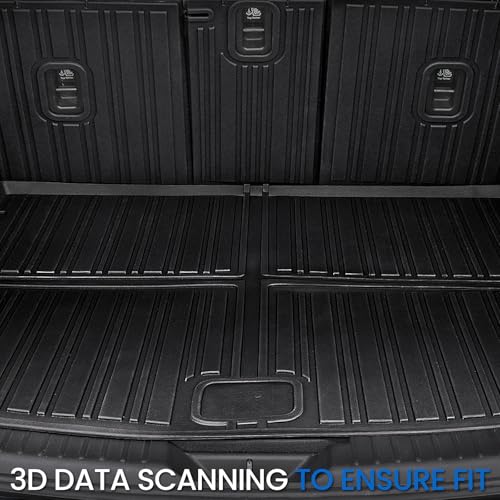 Cargo Mat Backrest Mats for 2017-2025 Mazda CX-5, All Weather TPE Backrest Mat Trunk Mat Cargo Liner Storage Mats Accessories for CX5 (Backrest Mats + Cargo Mat) - style: Backrest Mats+Cargo Mat