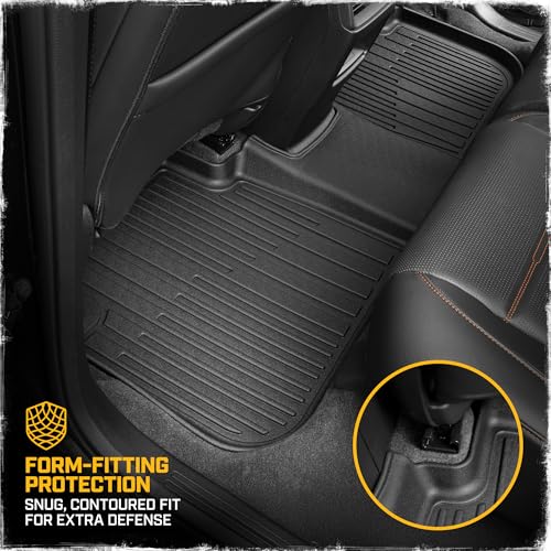 CAT® JustFit™ 3D Custom Fit Floor Mats for Honda CRV 2023, 2024, 2025, 2026 - Heavy Duty Floor Liner Protection Laser Measured, Honda CRV Accessories Car Floor Liners - style: Honda CRV (2023-2026)
