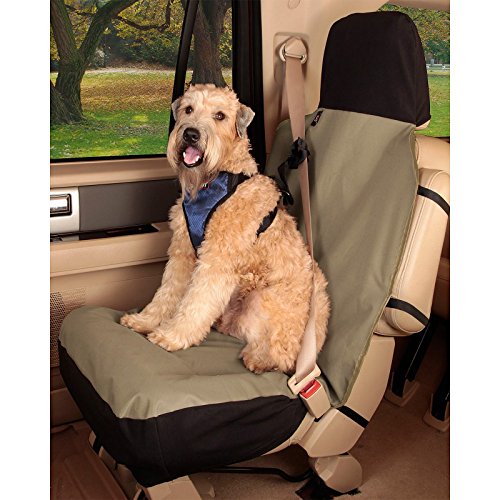 PetSafe Happy Ride Waterproof Bucket Seat Cover for Dogs and Pets - Fits Cars, Trucks and SUVs - Waterproof Area Protection - Tan - color: Tan, style: Bucket