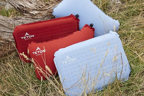 Teton Camping Seat Cushion; Stadium Seat; Office Chair; Car Pad; Inflatable, Redwood - color: Redwood