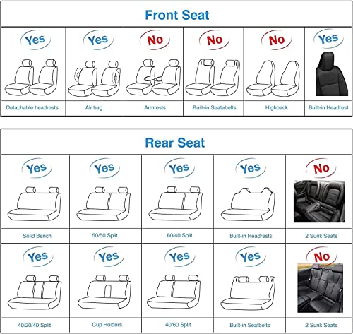 SanQing Car Seat Covers Full Set, Super Luxurious Heavy Universal Duty Waterproof Leather Automotive Vehicle Cover for Cars SUV Pick-up Truck, Non-Slip Seat Pink Car Accessories (Full Set/Wine Red) - color: Full Set/Wine Red