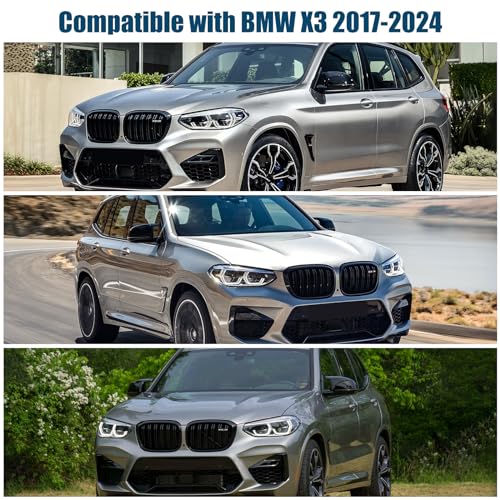 6 Layers Custom Fit Windshield Sun Shade for 2017-2024 BMW X3, Foldable Car Sunshade with Storage Bag, Heat Reflective & UV Protection - size: 2017-2024 BMW X3