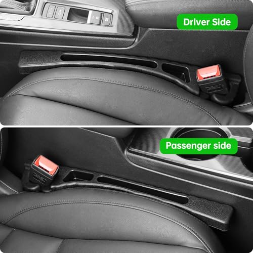 Car Seat Gap Filler Storage Bag for Mazda 2024 2025 CX5 CX-5 CX30 CX-30 CX50 CX-50 2013-2023 CX9 CX-9 CX3 CX7 CX-7 Truck Console Accessories Side Plug Strip Prevent Phone Keys from Falling