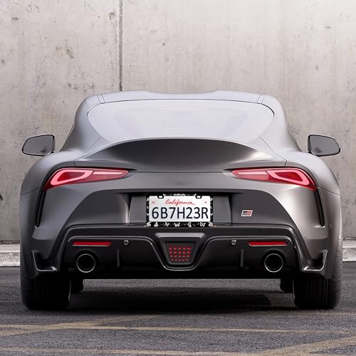 Butterfly License Plate Frame Butterflies License Plate Holder Personalise Stainless Steel Funny Design Compatible With Standard License Plate Frames For Usa And Canada 6 X 12 Inch 2 Holes With Screws - color: Butterfly