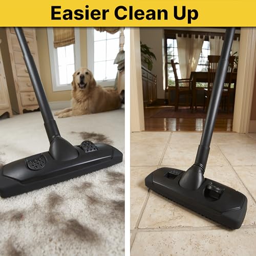 Shop-Vac 9061400 1.25 Inch Diameter Extension Wands, 3-Piece Set, Durable Black Plastic, Ideal for Extended Reach With 1.25 Inch Hoses - style: Extension Wands