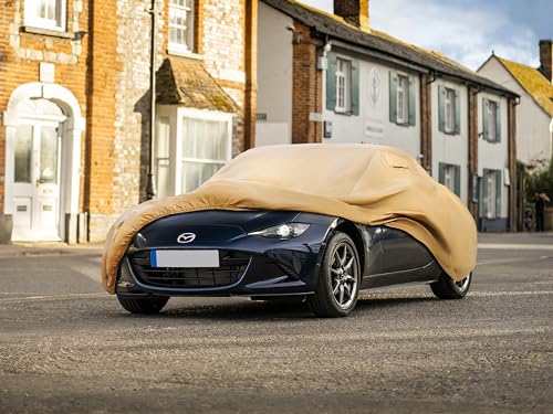 Heavy Duty Outdoor Car Cover Custom Fit for 2005-2019 Mazda MX-5,Windproof All Weather Waterproof Sun Rain UV Dust Snow Protection Outdoor Car Covers - size: Custom Fit Mazda Mx-5