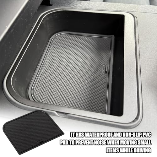 Center Console Cool Box Organizer, Armrest Storage Box Insert, Plastic Center Console Cooler Storage Box, Center Console Armrest Storage Box Tray for Toyota Land Cruiser Prado 250/ Lexus GX 550
