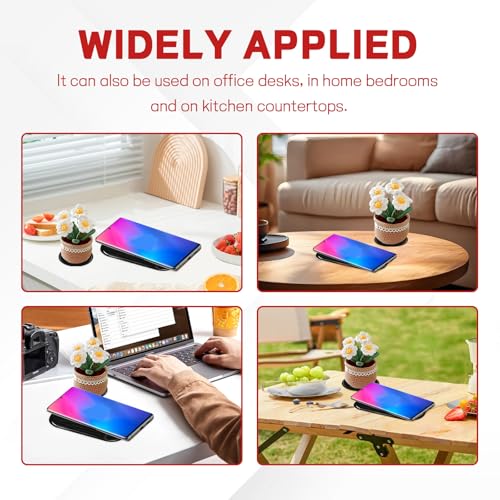 10PCS Car Dashboard Non-Slip Mat, Multifunctional Anti-Slide Sticky Pad for Auto Dashboard, Anti-Slip Dash Pad for Cell Phone, Radar Detector, Keys, Glasses, GPS, Coins (Black Square+Round) - color: Black Square+Round