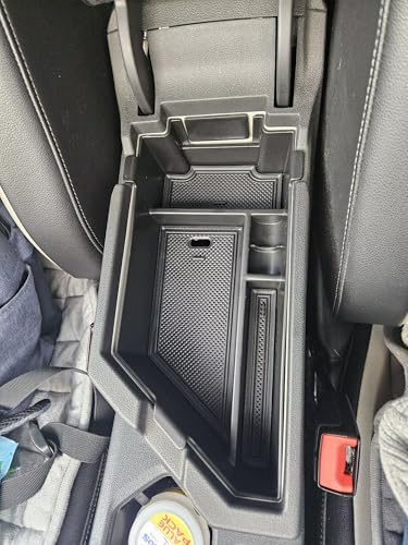 Armrest Storage Box Insert Organizer for Volkswagen Jetta 2020-2025 2026 S, Sport, SE, SEL, GLI Autobahn & 40th Anniversary Edition, Jetta Center Console Tray –Interior Storage Solution